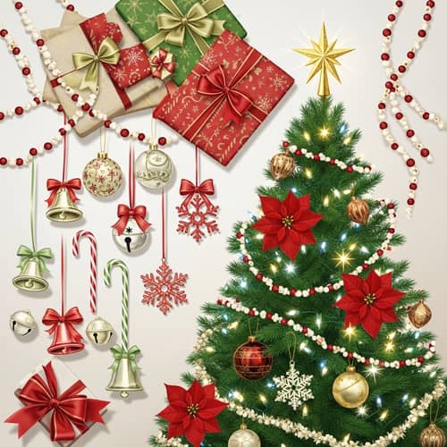Festive Christmas Tree Decoration Ideas | Ornaments, Lights & More