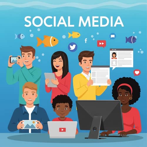 Modern Social Media Interaction: A Snapshot of Diversity