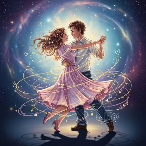 Interactive Dynamics in Romantic Style Scene