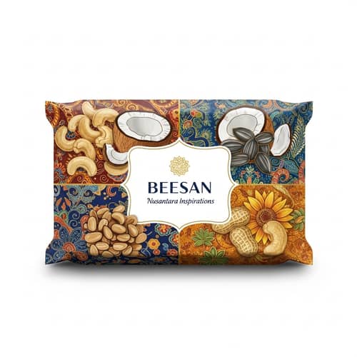 Vibrant Baklava Packaging Design Inspired by Indonesian Heritage