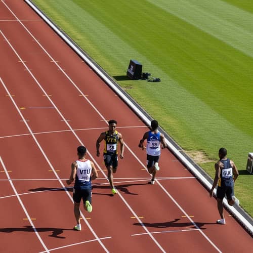 Professional Race Track with VTU, SB, and GUG | Competitive Athletics