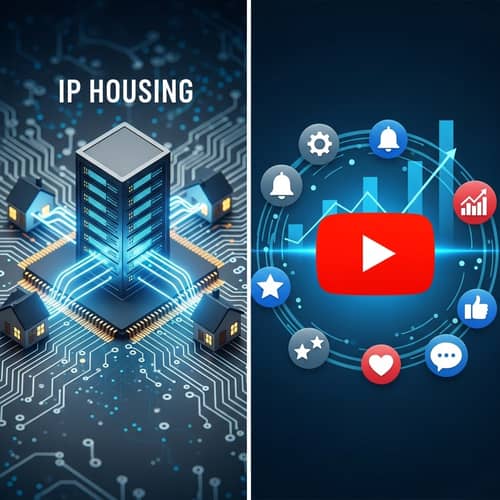 Internet Protocol (IP) Housing & YouTube Account Enhancement