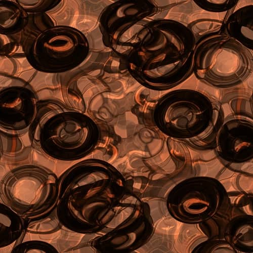 Transparent Ripples Desktop Wallpaper in Black, Brown & Orange