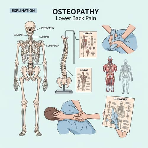 Illustrated Techniques for Osteopathy in Lumbalgia Treatment