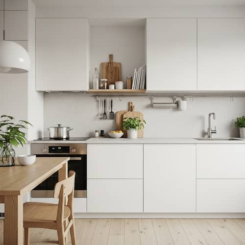 Minimalist Scandinavian Kitchen Design Ideas