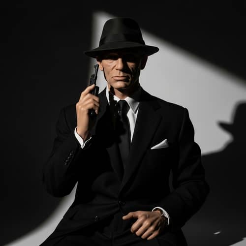 Sean Connery as Iconic Spy: Film Noir Inspiration