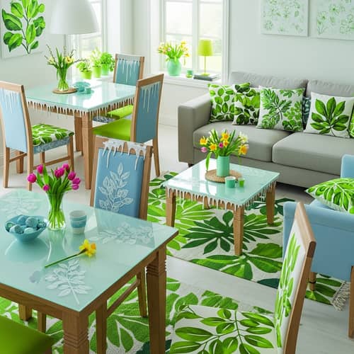 Bright Spring IKEA Style Furniture: Warmth and Joy of the Season