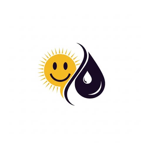 Iconic Blend Logo Design - Emotions of Life in Harmony