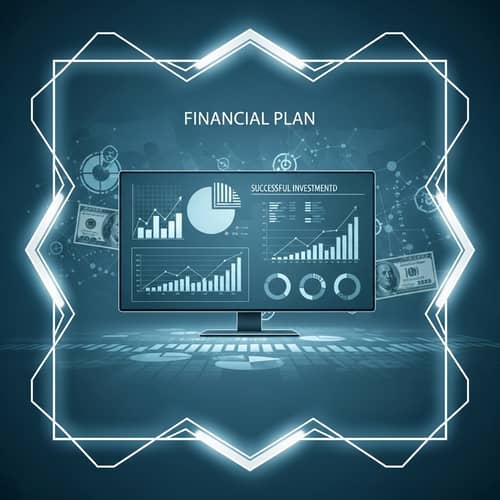 Engaging Financial Plan Presentation Background