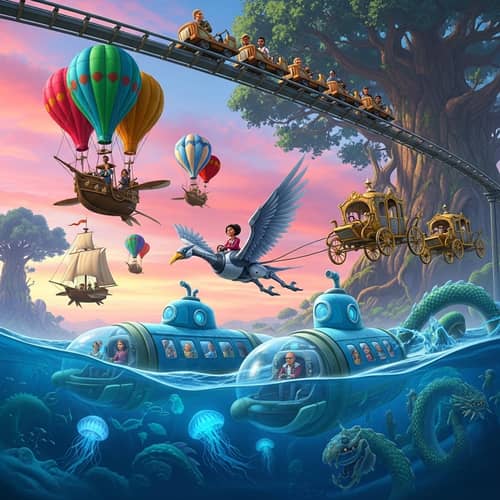 Fantastic World of Transportation Adventures
