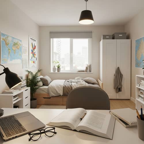 Minimalist Lifestyle of International Student