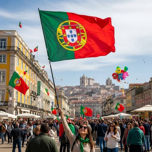 25th of April Revolution Celebration in Portugal