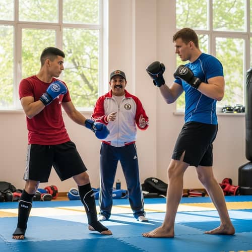 Venezuelan vs. Russian: Martial Arts Match Supported by Mexican