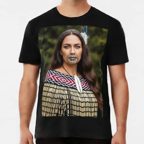 Vibrant Maori Woman Adorned in Tradition | National Geographic Style