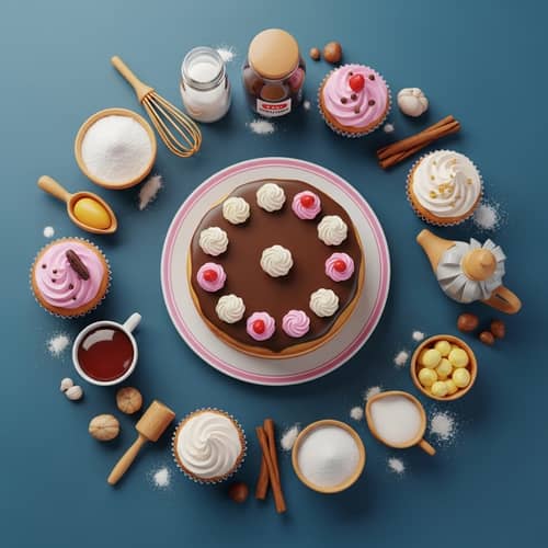 3D Avatar for Baking YouTube Channel | Cake & Cupcakes Focus