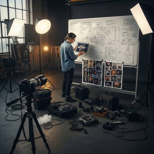 Artist Photography: Intricately Planned Creations