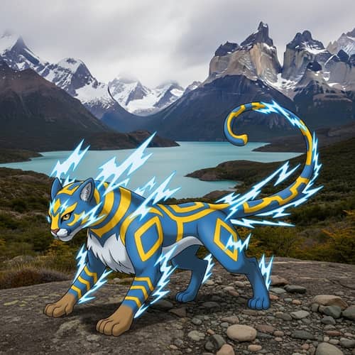 Electric Mythical Creature Inspired by Argentina | Patagonia Habitat