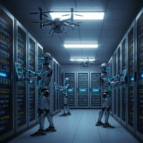 Dynamic Registries: Futuristic Data Center with Modern Tech