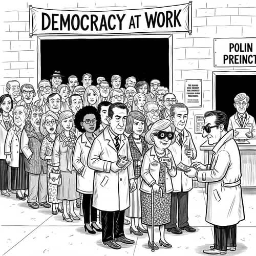 Political Satire: Election Process Illustrated