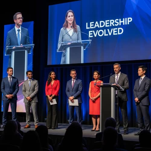 Diverse Keynote Speakers at Leadership Event - Inspiring Talks