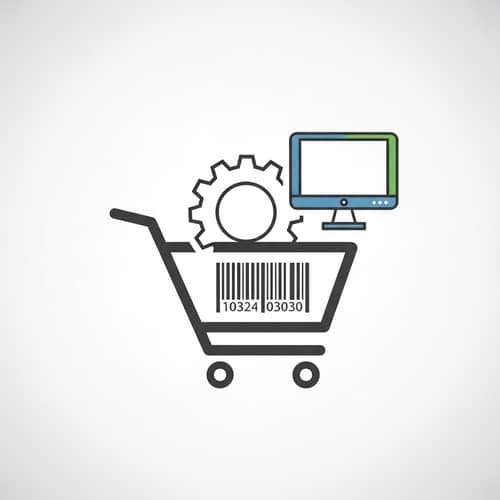 Merchandising System Icon | Retail Processes & Elements