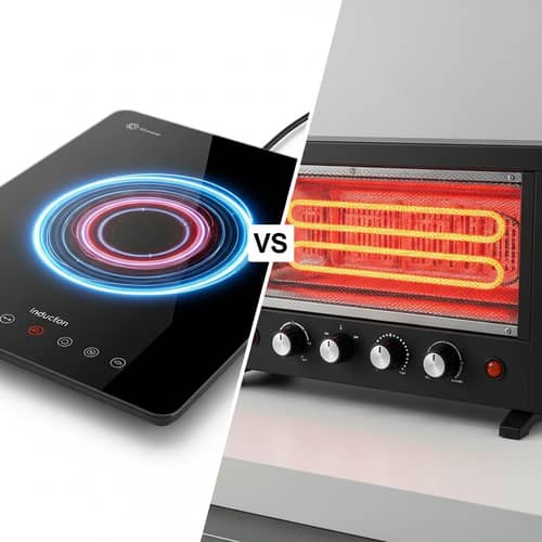 Induction Heater vs Electric Heater: Features and Functions Compared