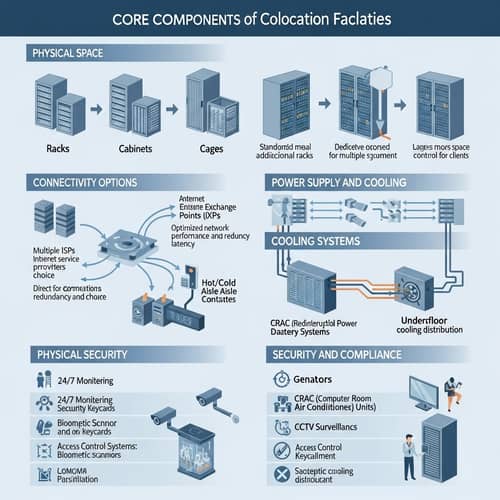 Core Components of Colocation - Space, Connectivity, Power, Security