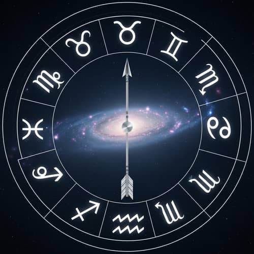 Zodiac Symbols Circle | Astrological Signs Art