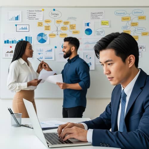 Professional Company Environment: Teamwork and Dedication