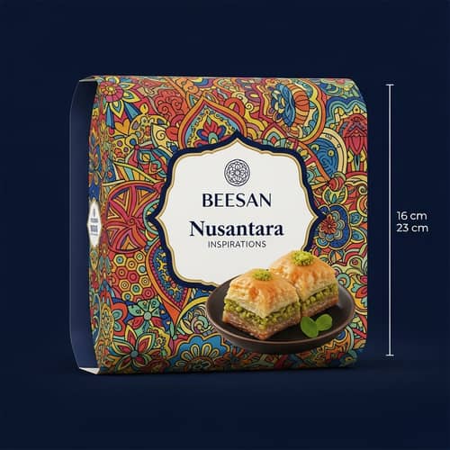 Premium Baklava Packaging Design Inspired by Indonesia | BEESAN