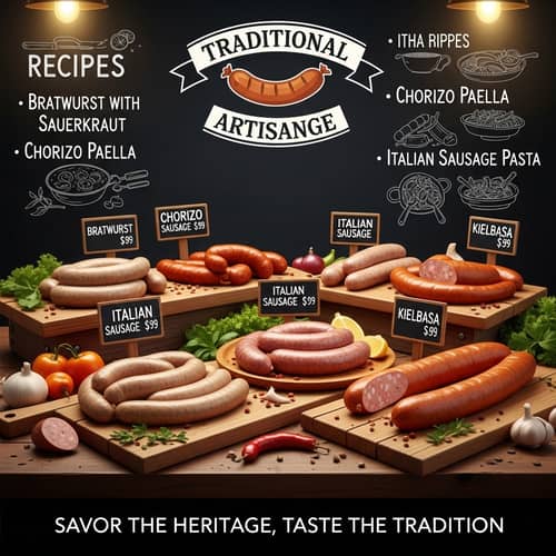 Handcrafted Sausages - Quality & Tradition