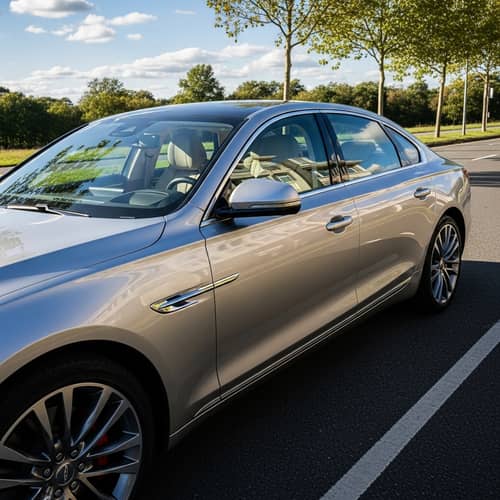 Modern Car: Top Automotive Design with Luxurious Interior