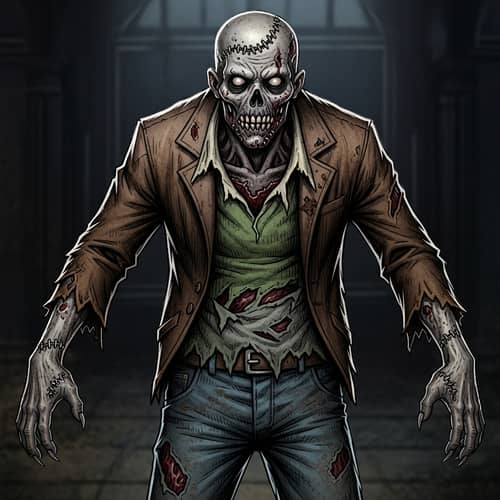 Create a Terrifying Zombie Illustration