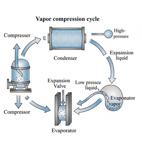 Vapor Compression Cycle: Refrigeration System Components Explained