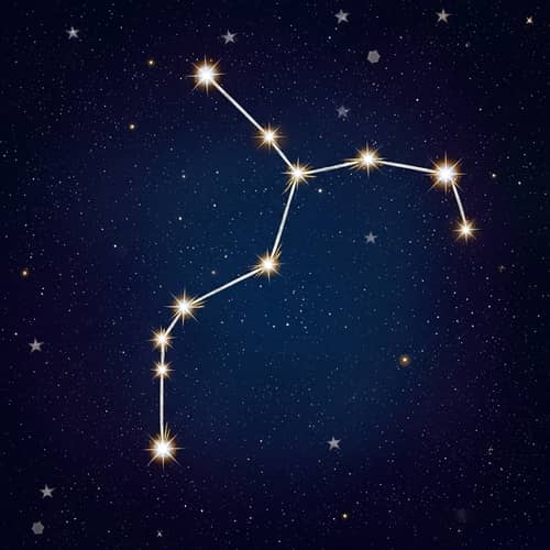 Celestial Constellation Digital Painting | Night Sky Wonder