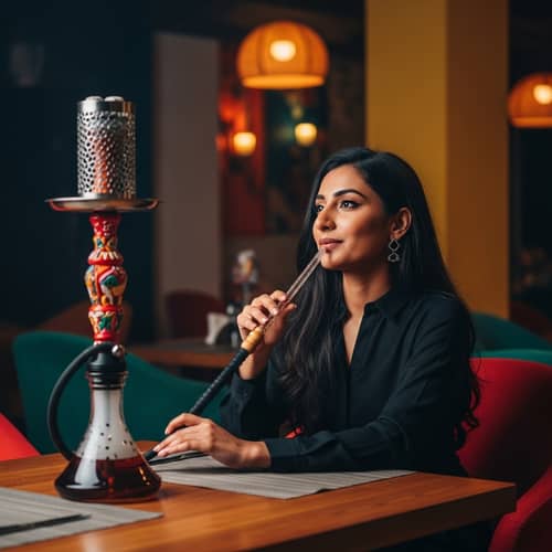 Stylish Shisha Moments: A Fusion of Cultures