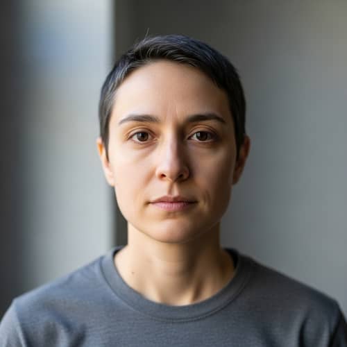 Neutral Expression Portrait Photography