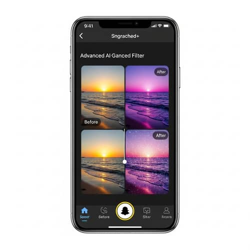 Advanced AI Filters Enhance Sunset Photo Dramatically