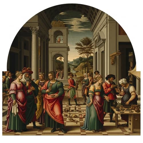 Renaissance Style Interpretation: Humanism, Proportionality, and Detailed Representation