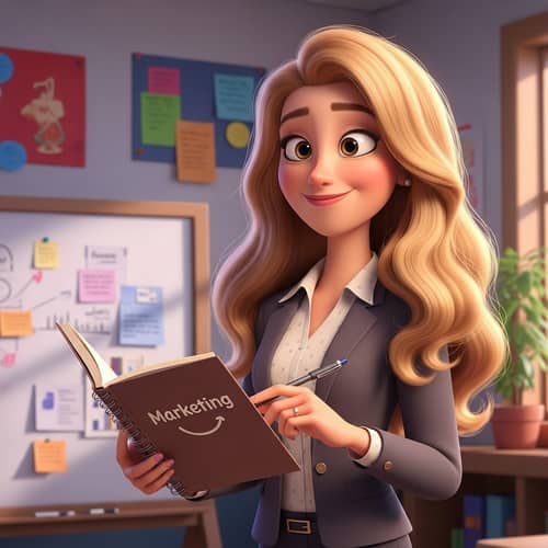 Pixar-Style Marketing Teacher: María Freire
