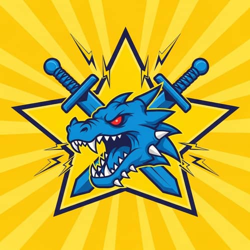 Brawl Stars Logo Design | Dynamic & Aggressive Emblem