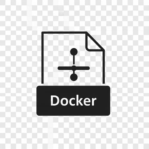 Minimalist Docker File Icon - Scalable & Versatile Design