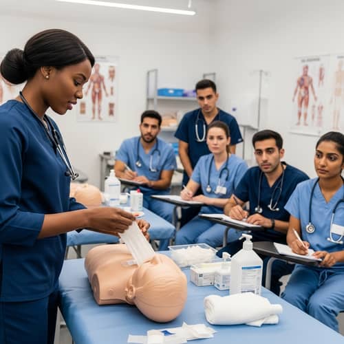 Nursing Class: Education, Healthcare & Diversity