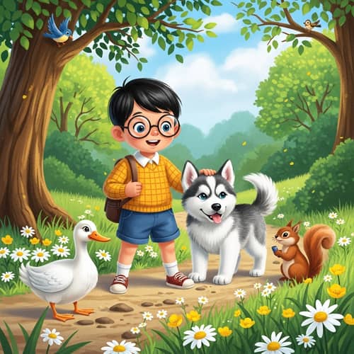 Tommy and Snowball: Adventures in the Enchanted Forest