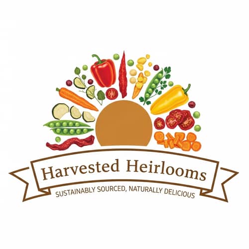Creative Logo Design for Dried Vegetables Business