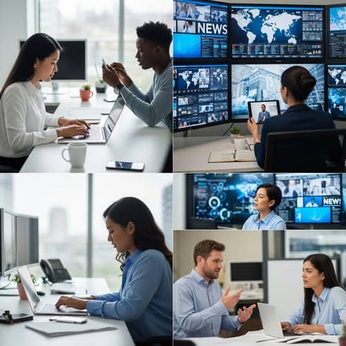 Diverse Tech and Journalism Scene | Newsroom Collaboration