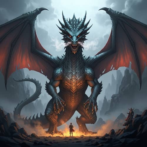 Gordon Thunder Dragon: Majestic Creature of Unrestrainable Power