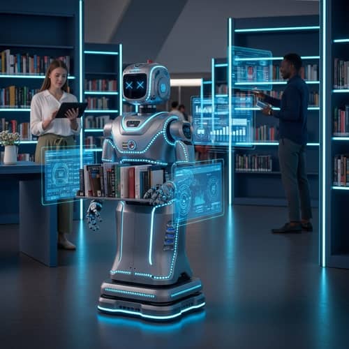 Futuristic Robotic Librarian: A New Era of Libraries