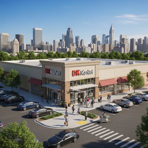 DK Market - Urban Grocery Store with Diverse Customers