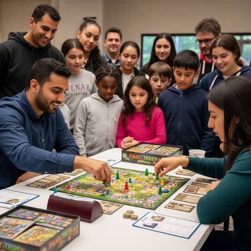 Fast-Paced Strategy Board Game: Intense Showdown of Competing Players